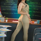 Crystal Rush in 'Hot Russian teacher, Crystal Rush, drains her student's balls'