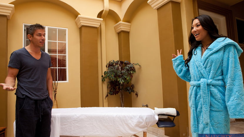 Asa Akira and Mick Blue in My Naughty Massage