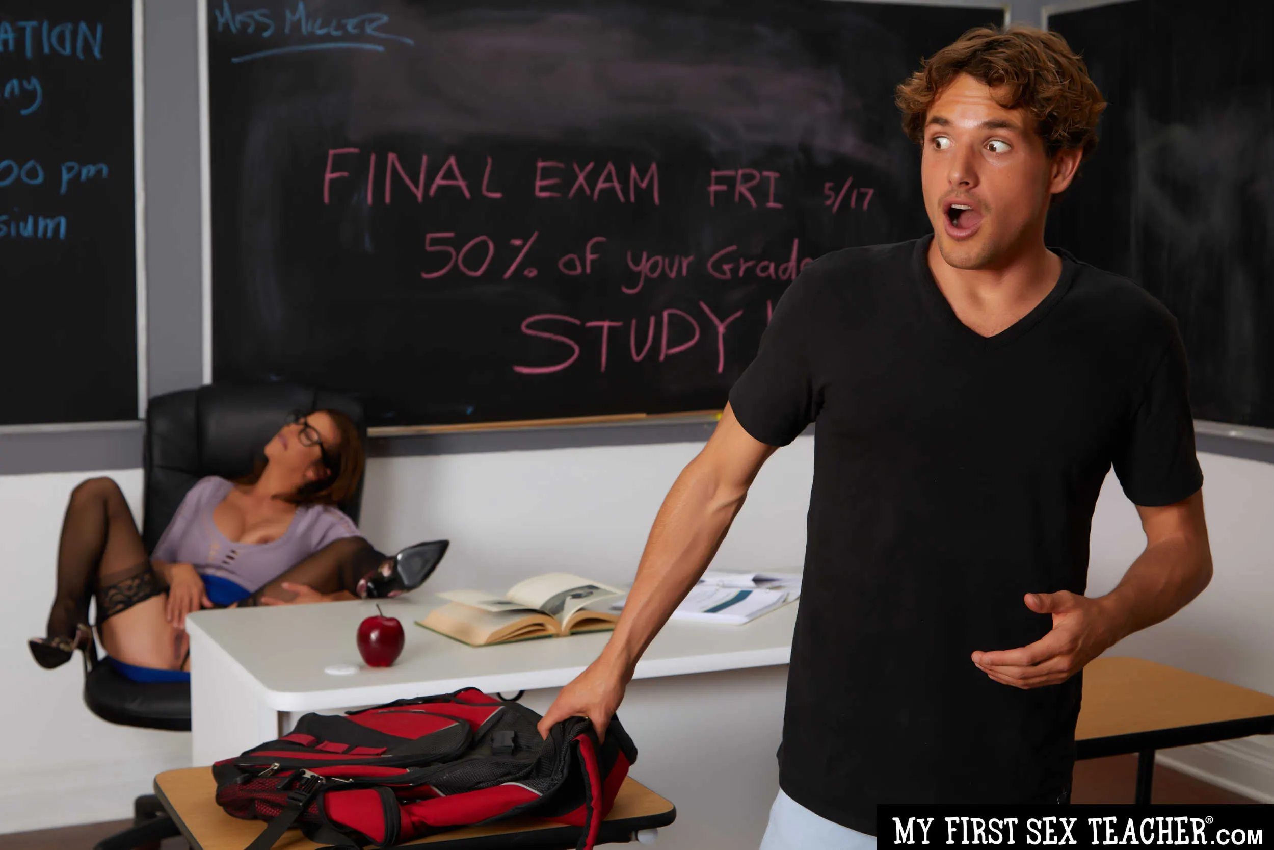 Alexis Fawx - Ms. Miller gets young cock | Picture (70)