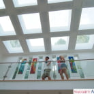 Harmony in 'All natural blonde Harmony takes on one big cock'