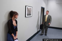 Jenni Lee - Jenni Lee gets the Professor's cock in class | Picture (136)