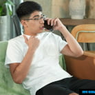 Josie Tucker in 'All-natural brunette Josie Tucker kills time by riding friend's bro'